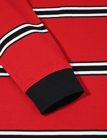Striped Cotton Jersey Rugby Shirt