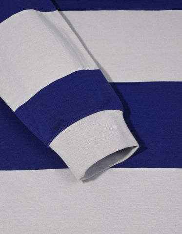 Vintage Athletic Stripe Rugby Top