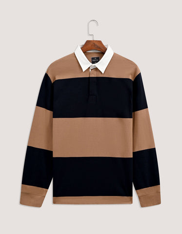 Regular Fit Cotton Rugby Polo