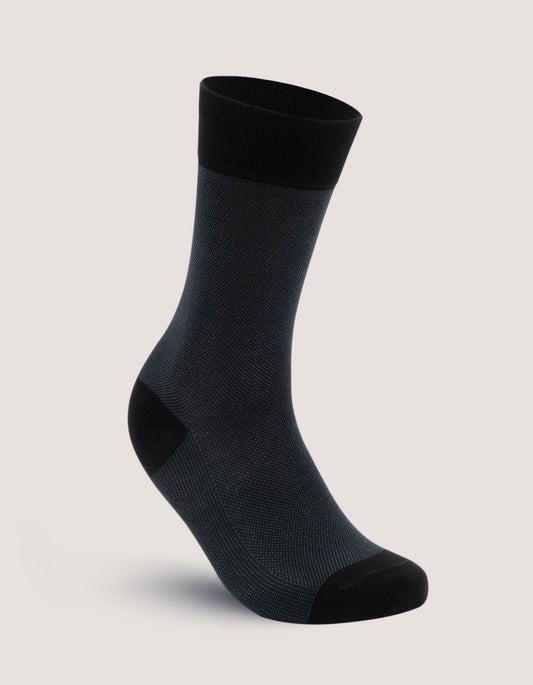 Black Soft Cotton Socks for Men