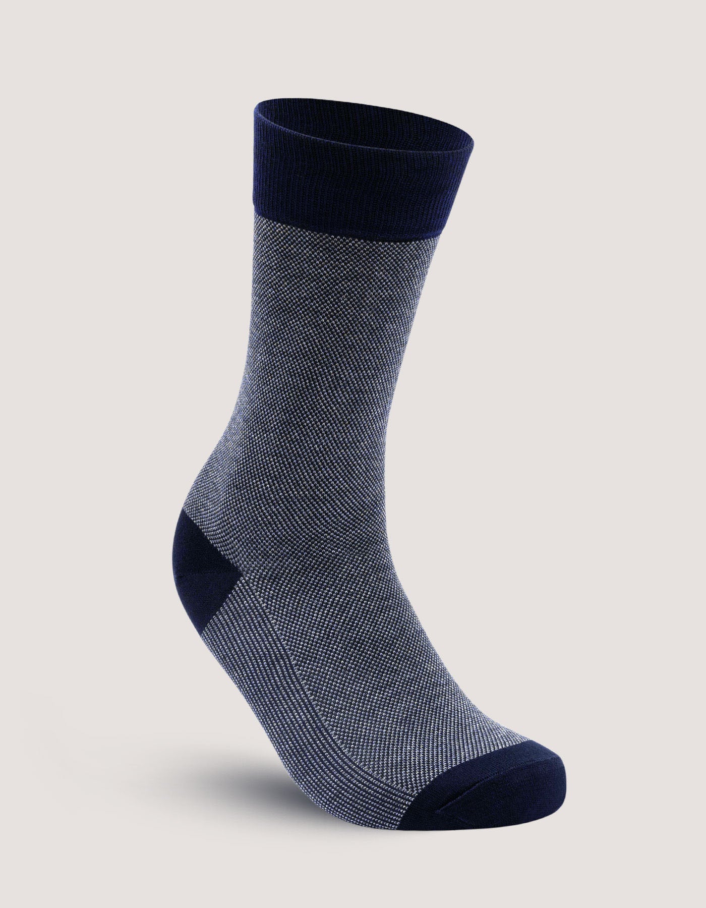 Navy Silky Soft Socks for Men