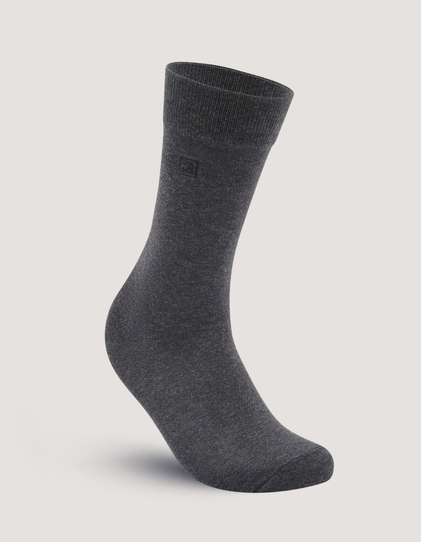 Mens Charcoal Grey Plain Socks