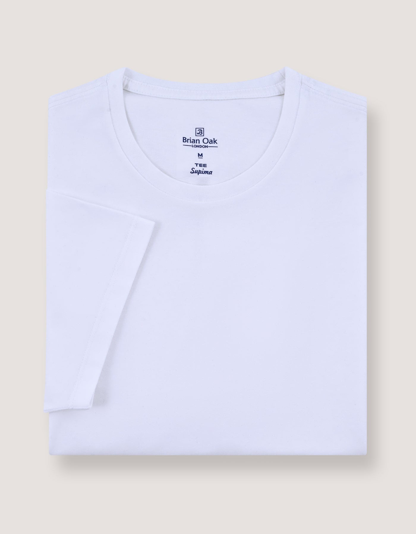 Pure Supima Cotton T-Shirt - White