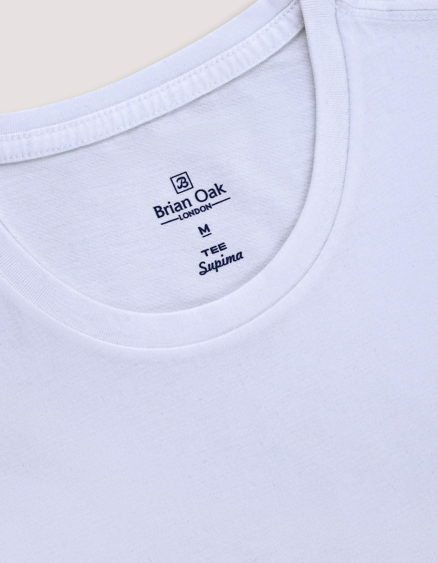 Pure Supima Cotton T-Shirt - White