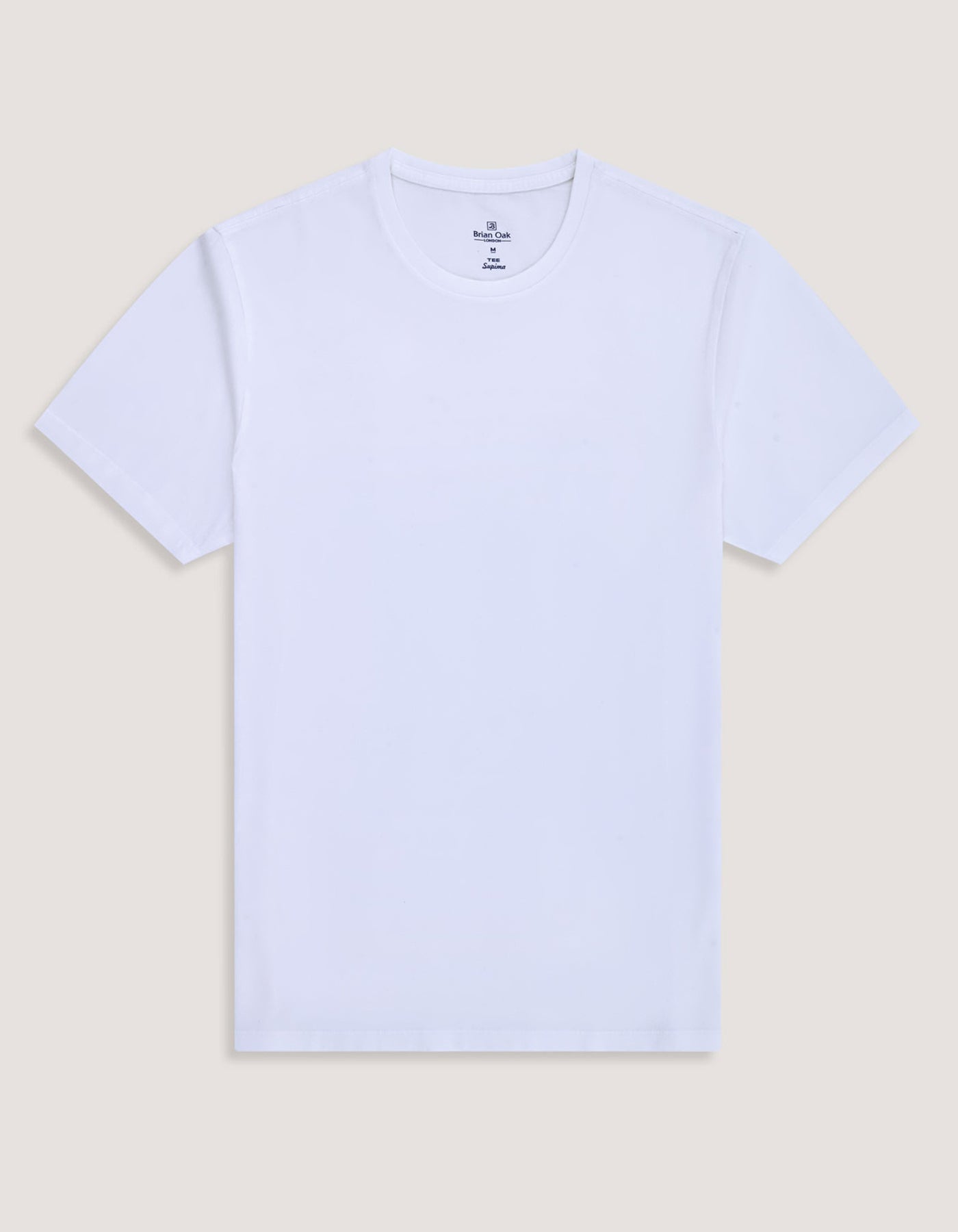 Pure Supima Cotton T-Shirt - White