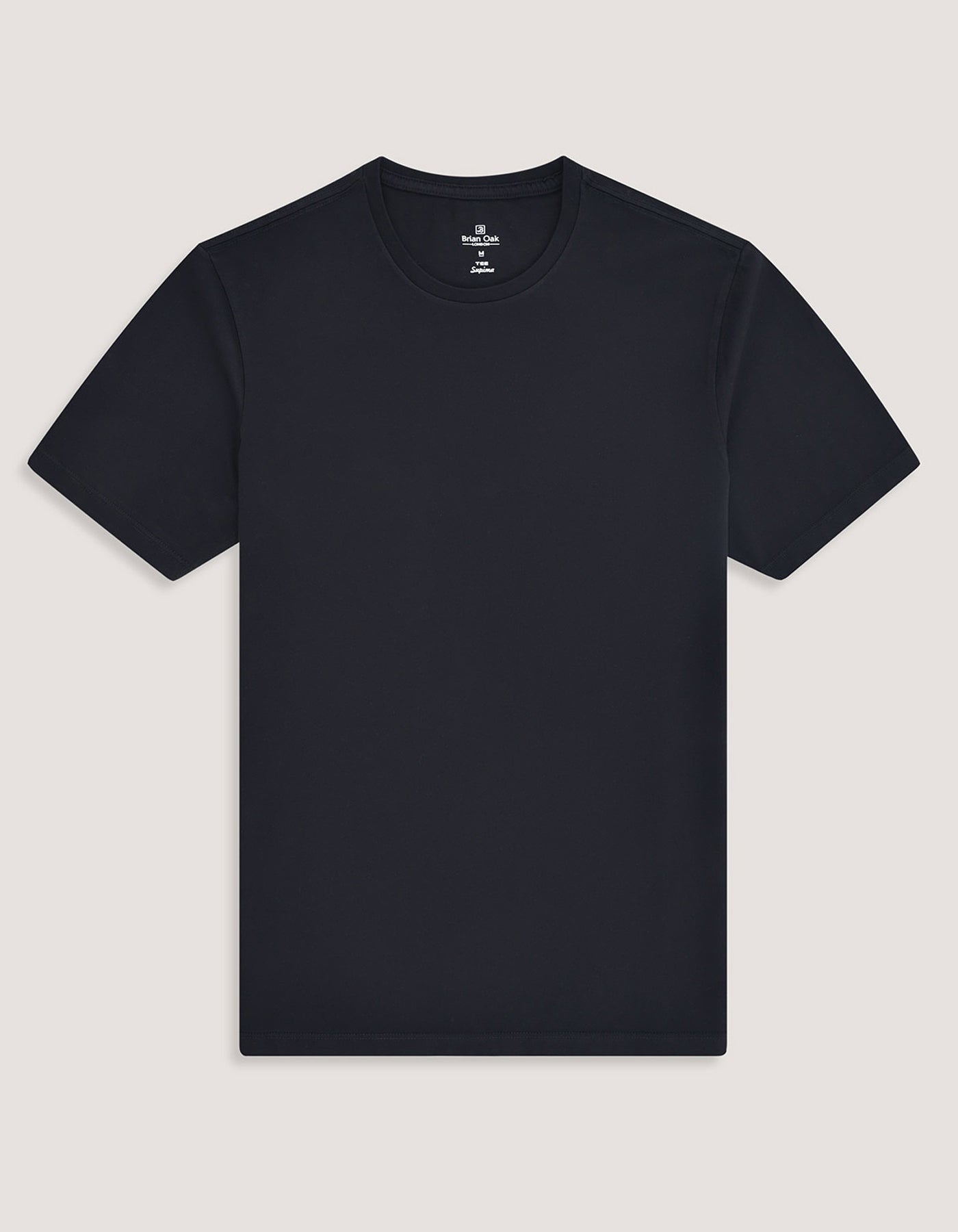 Pure Supima Cotton T-Shirt - Black