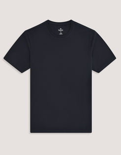Mens Black Supima Cotton T-Shirt Brian Oak