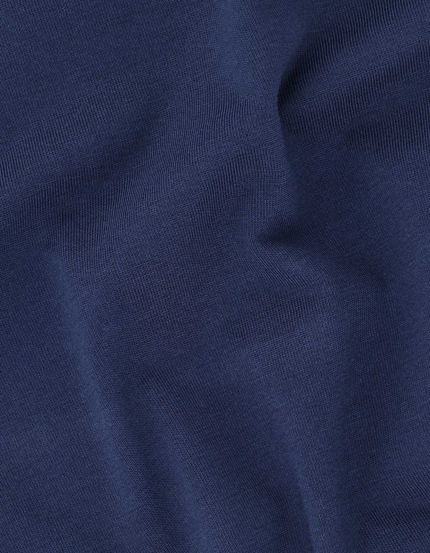 Pure Supima Cotton Tee - Navy