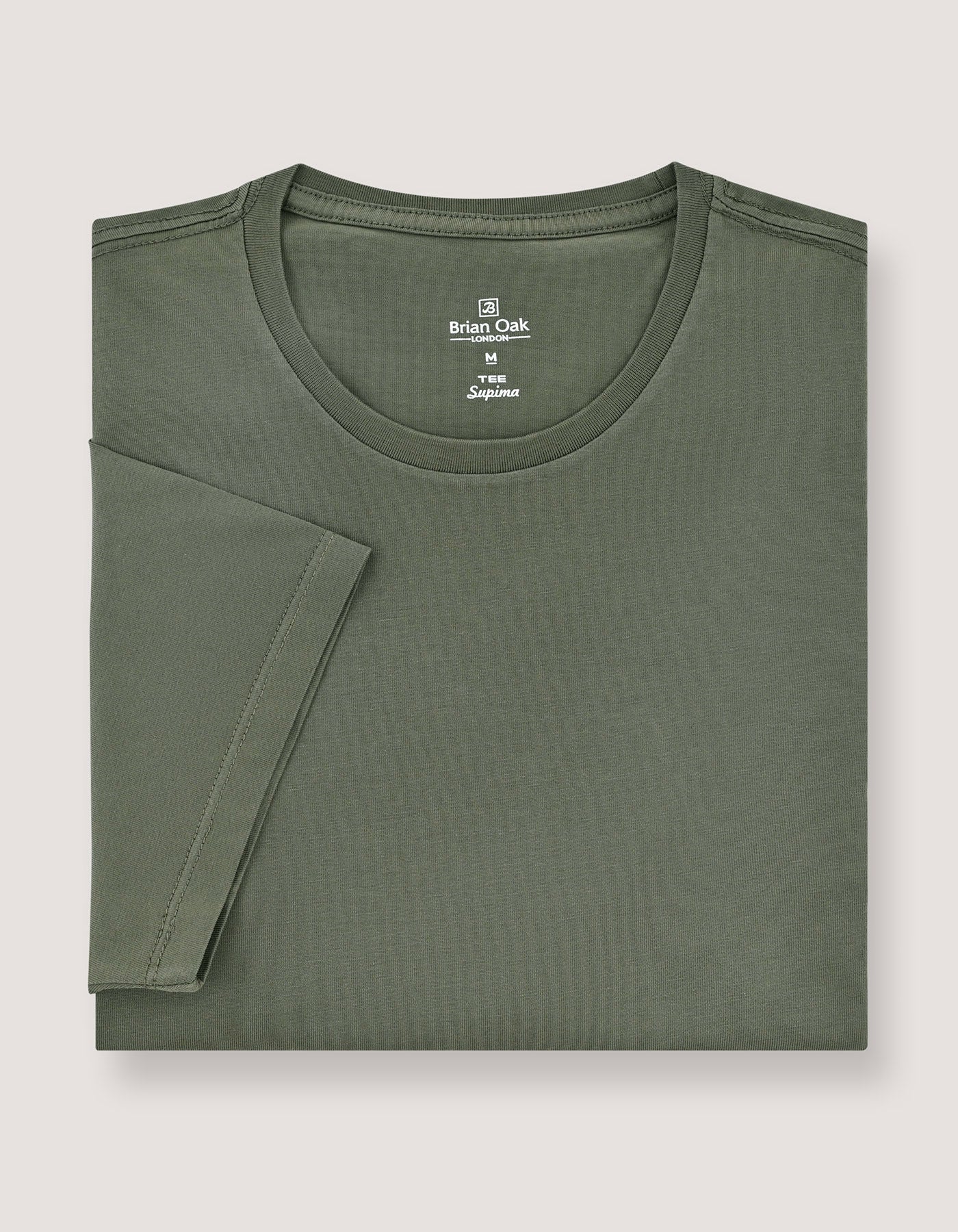 Pure Supima Cotton T-Shirt - Olive