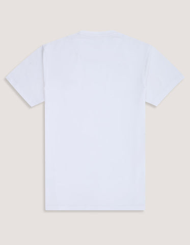 5 Pack White Essential Cotton Tees
