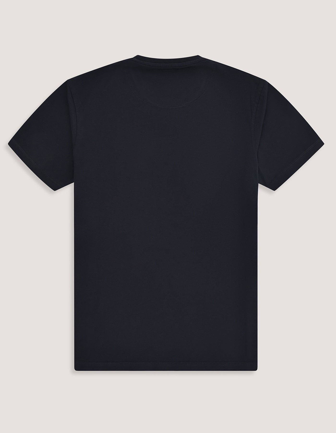 Black Plain Cotton T-Shirt