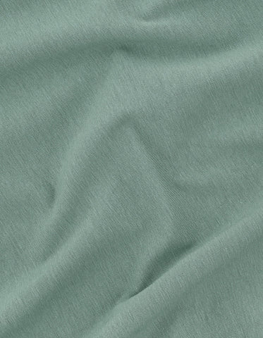 Premium Cotton T-Shirt – Moss Green