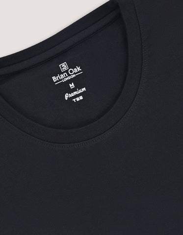 Black Premium Cotton Men’s Tee