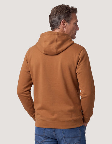 Mustard Pullover Fleece Hoodie