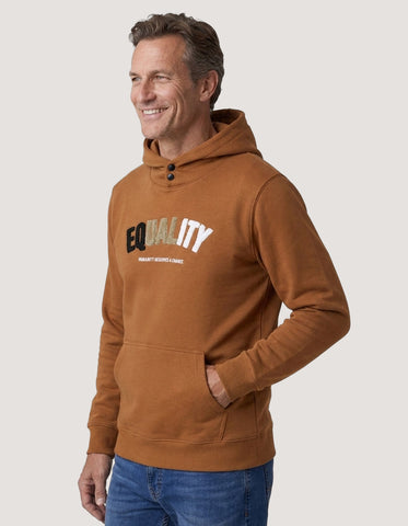 Mustard Pullover Fleece Hoodie