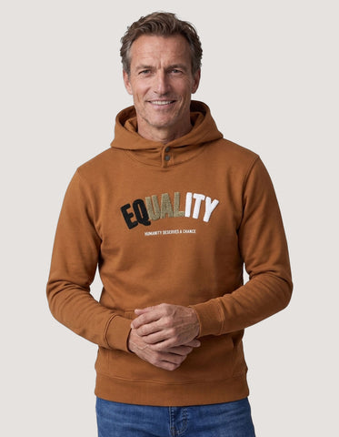 Mustard Pullover Fleece Hoodie