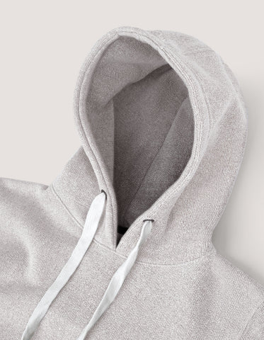 Beige Textured Pullover Nantucket Hoodie