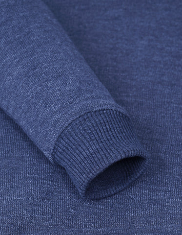 Navy Textured Pullover Nantucket Hoodie