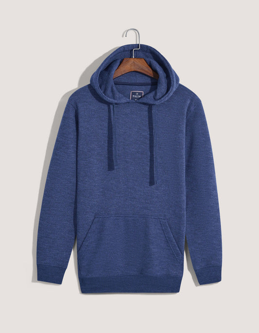 Navy Textured Pullover Nantucket Hoodie