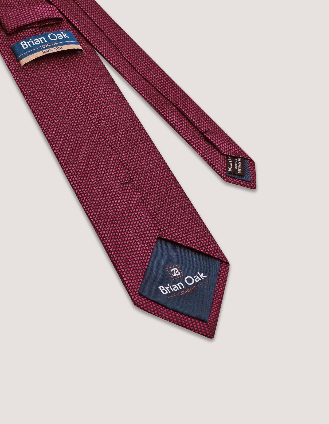 Dark Red Luxury Textured Tie