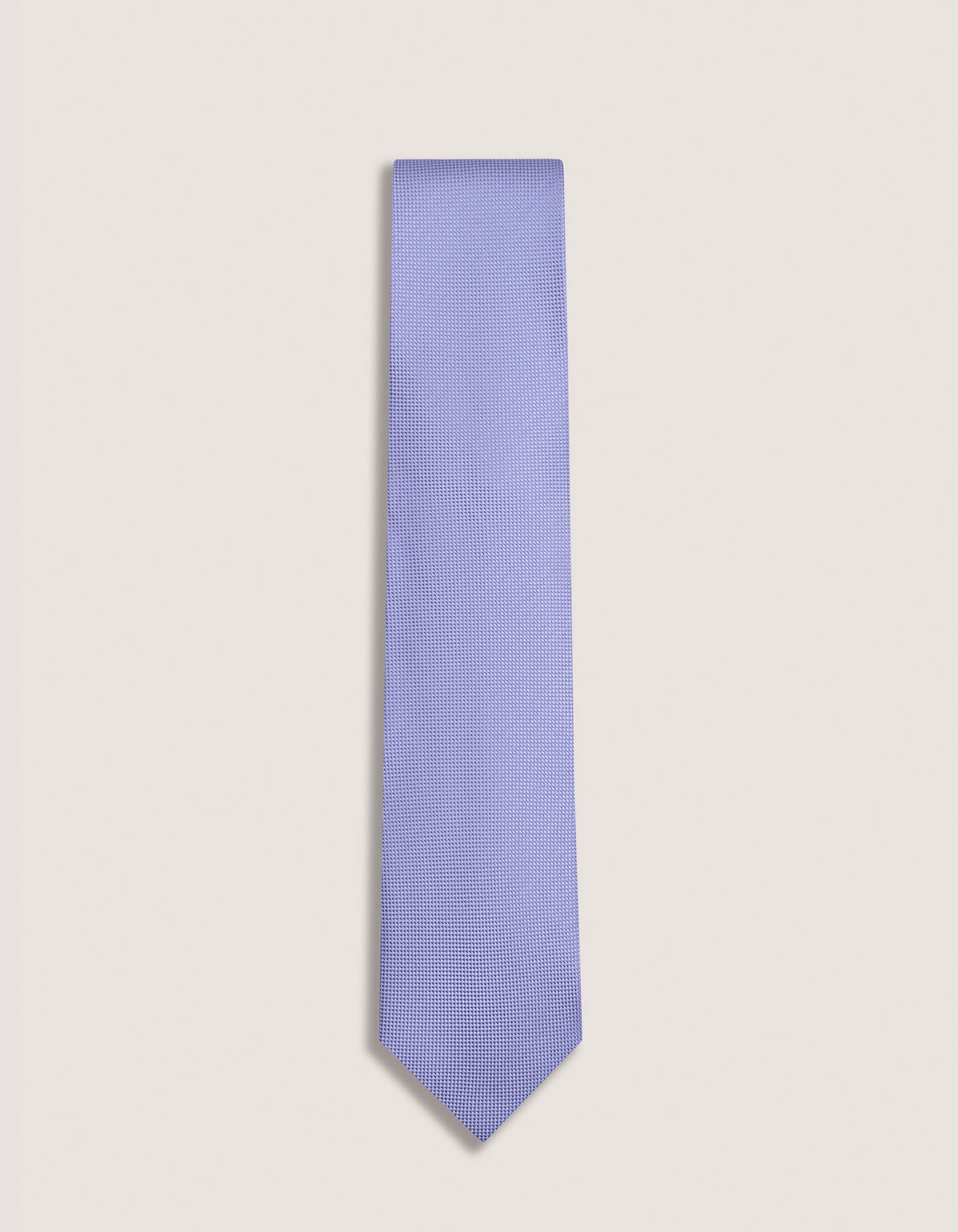 Lilac Silk Self Print Tie