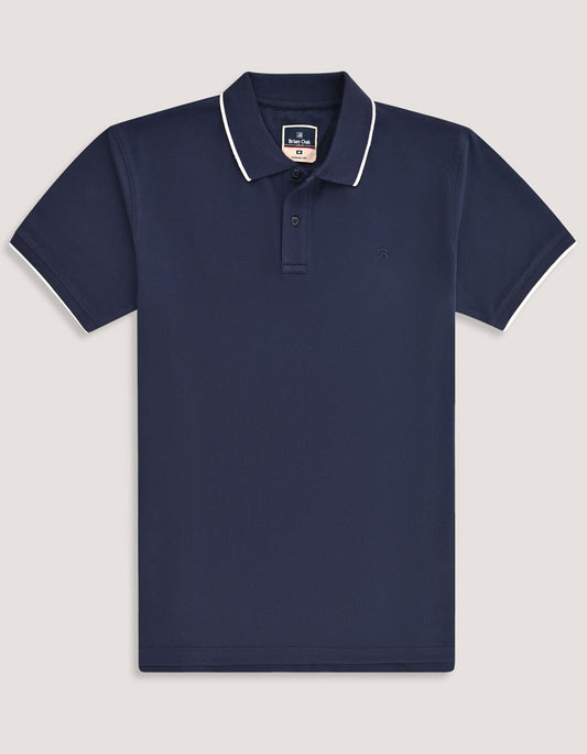 Polo Premium pour homme - Bleu marine