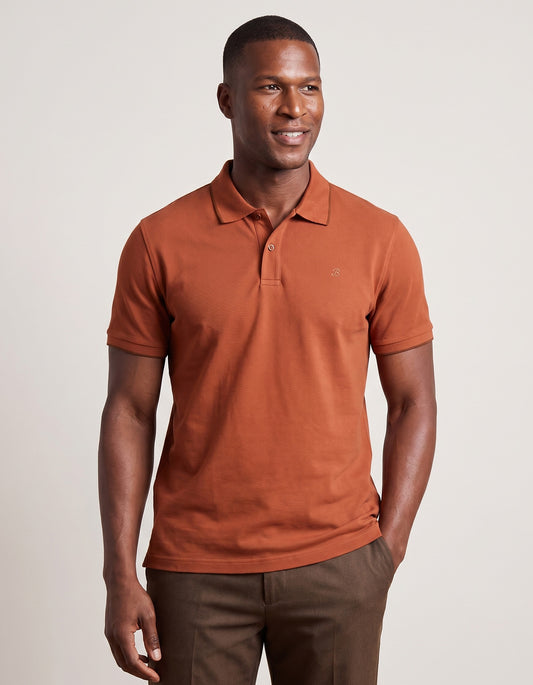 Polo Premium rouille