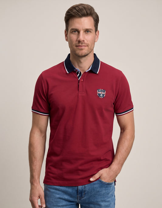 Polo rouge de créateur